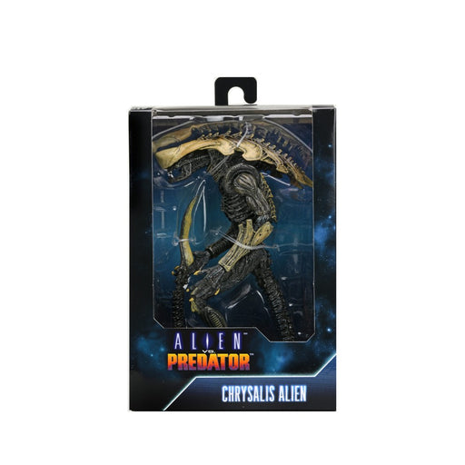 Figurina Articulata Alien vs Predator - 7 inch Scale - Chrysalis Alien (Movie Deco) - Red Goblin