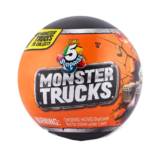 Mini Figurine 5 Surprise - MONSTER TRUCK Capsule - Red Goblin