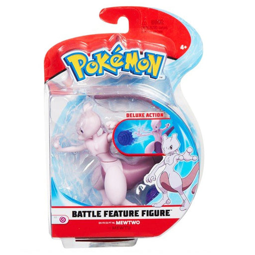 Figurina Articulata Pokemon Battle Feature 11 cm - Mewtwo - Red Goblin