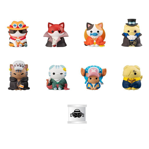 Set Figurine One Piece Mega Cat Project Trading Figures NyanPieceNyan! Vol. 1 Special Bundle - Red Goblin