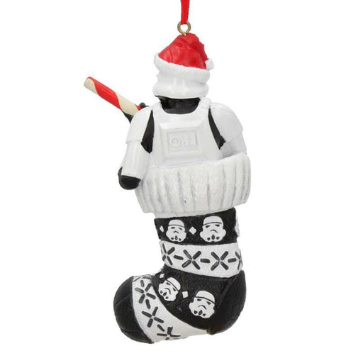 Glob de Pom Stormtrooper In Stocking - Red Goblin