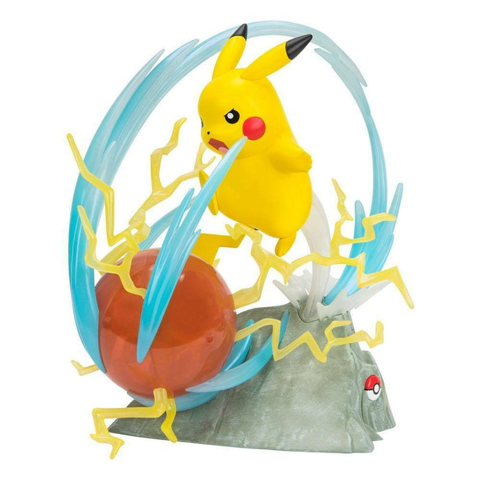 Figurina Light-Up Deluxe Pokemon 25th Anniversary Pikachu 33 cm - Red Goblin