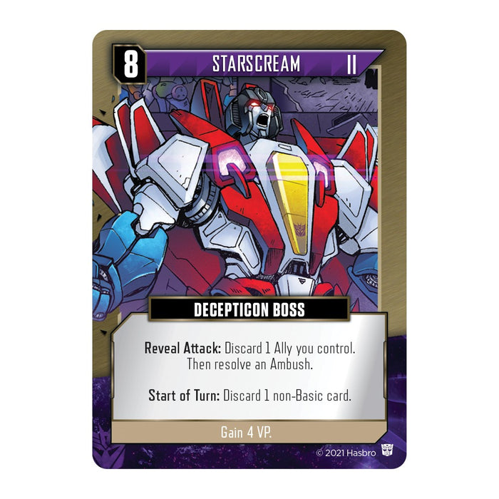 Transformers Deck Building Game - Red Goblin