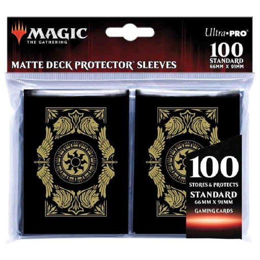 Sleeeve-uri UP - Standard Sleeves for Magic The Gathering Mana 7 Plains (100 Bucati) - Red Goblin