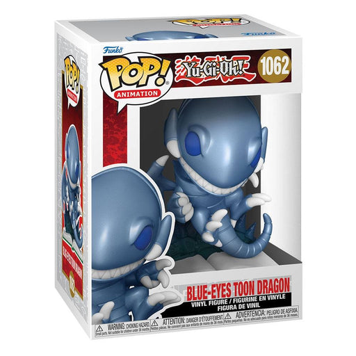 Figurina Funko Pop Yu-Gi-Oh - Blue Eyes Toon Dragon - Red Goblin