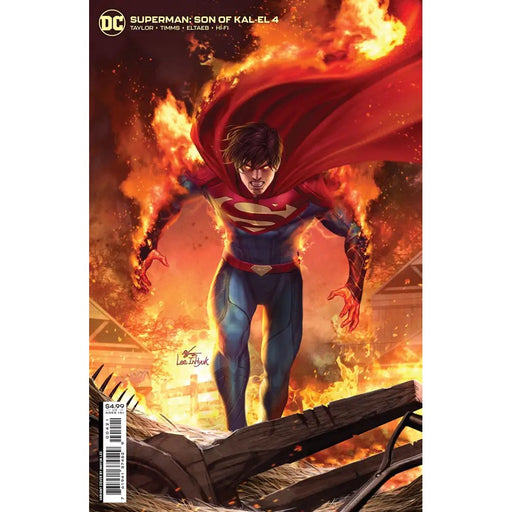 Superman Son of Kal-El 04 Cvr B Inhyuk Lee Card Stock Variant - Red Goblin