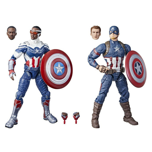 Set 2 Figurine Articulate Marvel Legends 6in Captain America MCU - Red Goblin