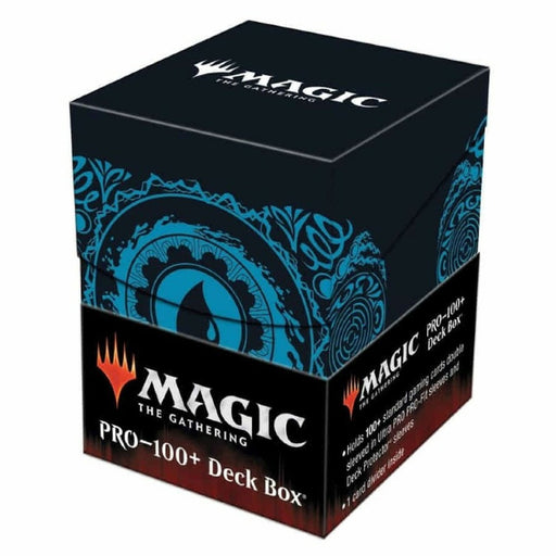 Deck Box UP - 100+ Magic The Gathering Mana 7 Island - Red Goblin