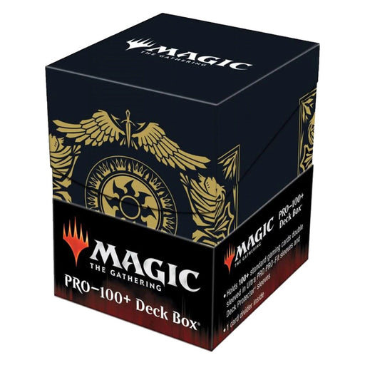 Deck Box UP - 100+ Magic The Gathering Mana 7 Plains - Red Goblin