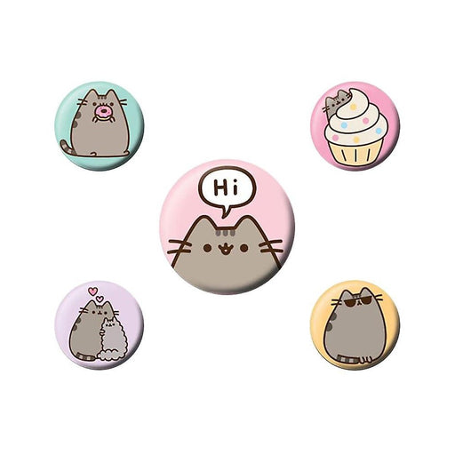 Set 5 Insigne Pusheen Says Hi - Red Goblin