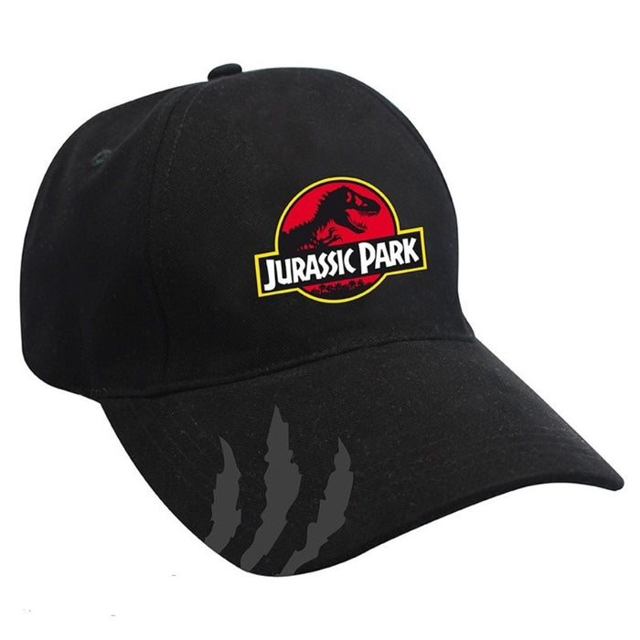 Sapca Jurassic Park - Black - Jurassic Logo - Red Goblin