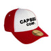 Sapca Dragon Ball - Red & White - Capsule Corp - Red Goblin