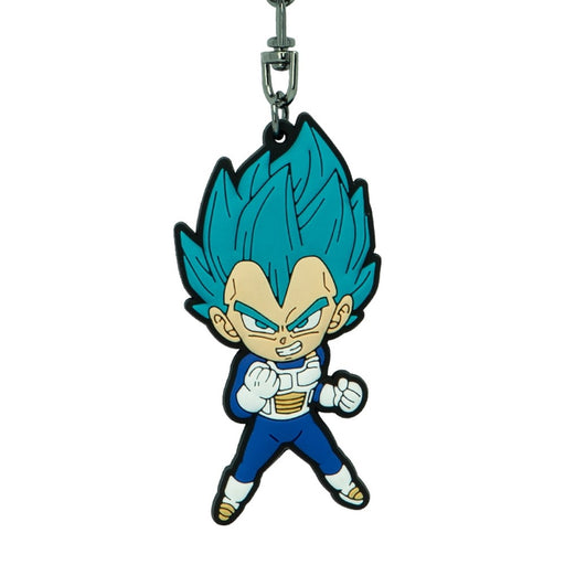 Breloc PVC Dragon Ball Super - Vegeta Saiyan Blue - Red Goblin