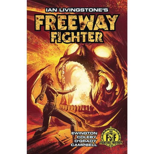 Ian Livingstones Freeway Fighter 02 Cover B Variant Simon Coleby Cover - Red Goblin