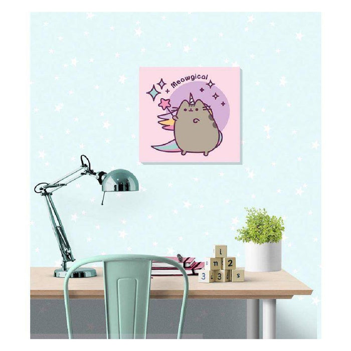 Canvas 30x30 cm Pusheen The Cat Meowgical - Red Goblin