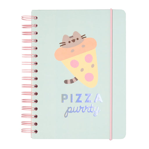 Notebook cu Sina A5 Hard Cover Bullet Journal Pusheen Foodie Collection - Red Goblin