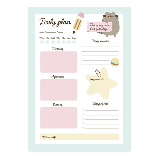 Planner Zilnic Notebook Pusheen Foodie Collection - Red Goblin