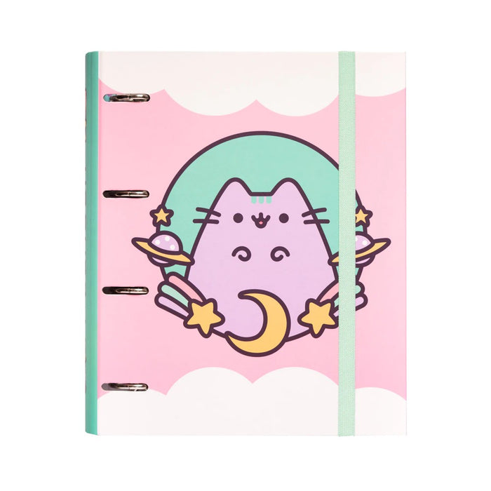 Folder Pusheen The Cat 4 Ring Binder - Red Goblin