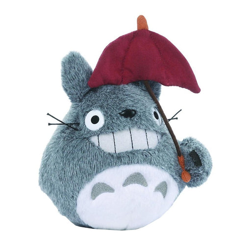 Figurina de Plus My Neighbor Totoro - Totoro Red Umbrella 15 cm - Red Goblin