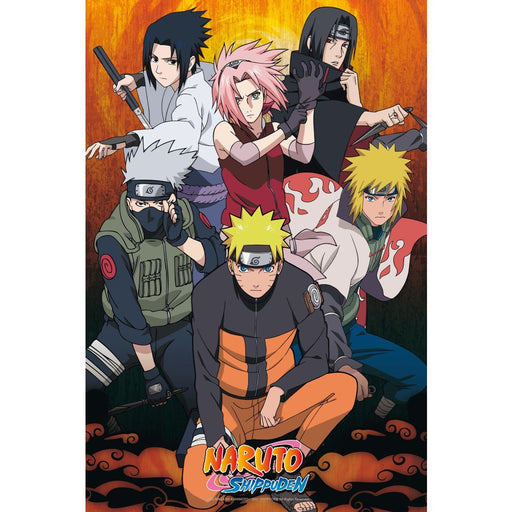 Poster Naruto Shippuden - Group (91.5 X 61) - Red Goblin