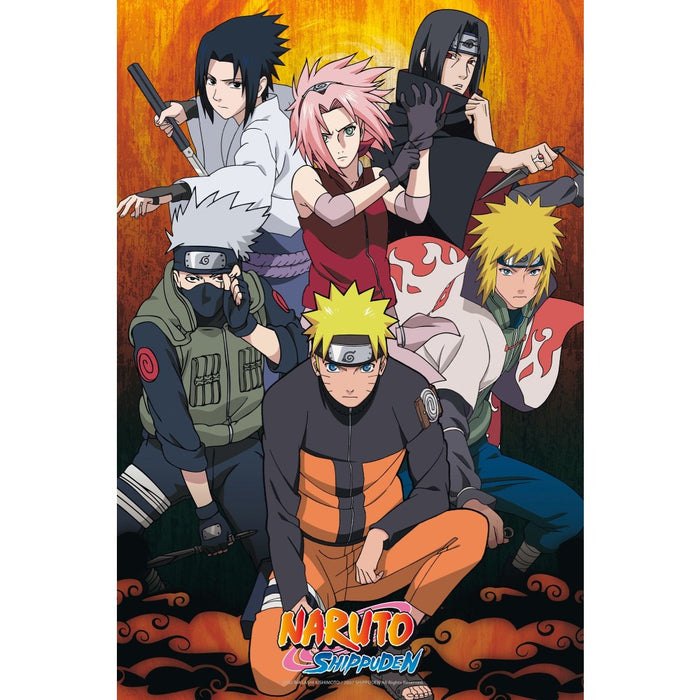 Poster Naruto Shippuden - Group (91.5 X 61) - Red Goblin