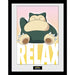 Poster cu Rama Pokemon - Snorlax - Red Goblin