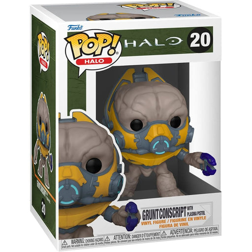 Figurina Funko Pop Halo Infinite - Grunt with Weapon - Red Goblin