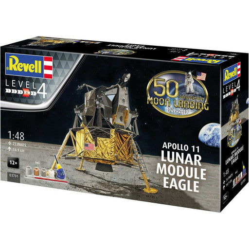 Figurina Kit de Asamblare Apollo 11 Lunar Module Eagle - Red Goblin