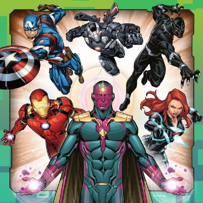 Puzzle Ravensburger Marvel Avengers 3 x 49 Piese - Red Goblin