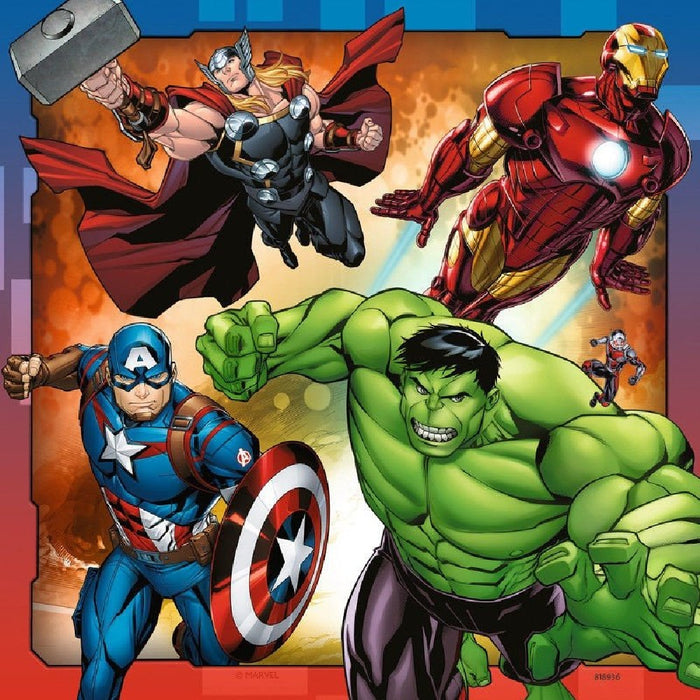 Puzzle Ravensburger Marvel Avengers 3 x 49 Piese - Red Goblin