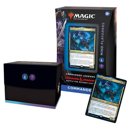 Magic: the Gathering - Commander Legends Baldur's Gate Commander Deck - The Mind Flayarrrs (Blue-Black) - Red Goblin