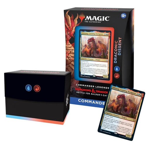 Magic: the Gathering - Commander Legends Baldur's Gate Commander Deck - Draconic Dissent (Blue-Red) - Red Goblin