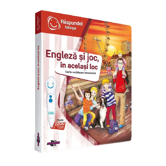 Raspundel Istetel Carte Engleza si Joc in Acelasi Loc - Red Goblin