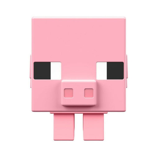 Figurina Articulata Minecraft Minis Mob Head Sortiment - Pig - Red Goblin