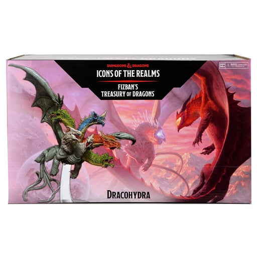 D&D Icons of the Realms Fizban's Treasury of Dragons (Set 22) - Dracohydra - Red Goblin