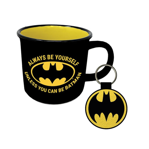 Set Cadou Cana si Breloc Batman Be Yourself Unless You Can Be Batman - Red Goblin