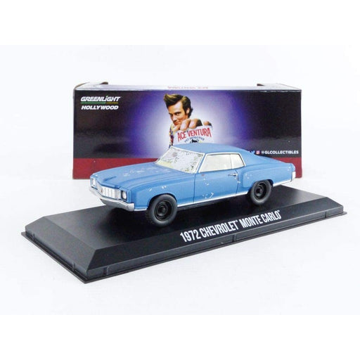 Figurina Ace Ventura Pet Detective - 1972 Chevrolet Monte Carlo 1:43 - Red Goblin