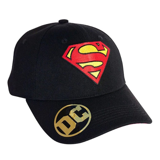 Sapca DC Comics - Black Superman Logo - Red Goblin