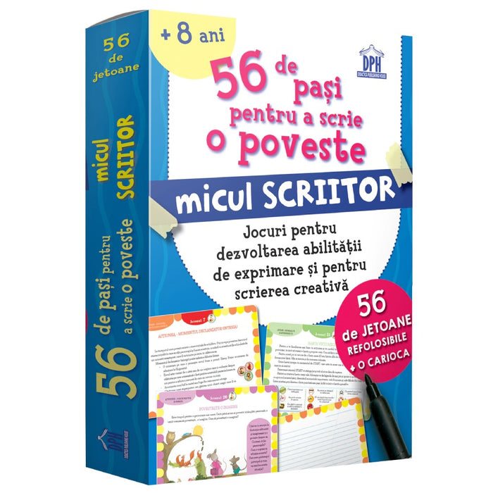 56 de Pasi Pentru a Scrie o Poveste - Micul Scriitor - Red Goblin