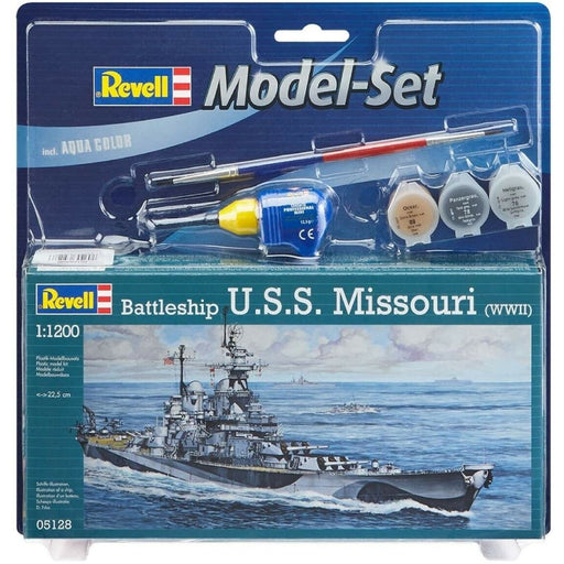 Set de Constructie Revell Battleship U.S.S. Missouri (WWII) - Red Goblin