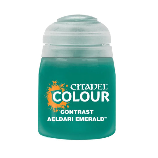 Vopsea Warhammer Contrast Paint - Aeldari Emerald - Red Goblin