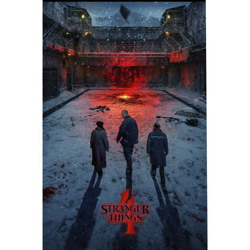 Poster Stranger Things S4 - Russian Teaser (91.5x61) - Red Goblin