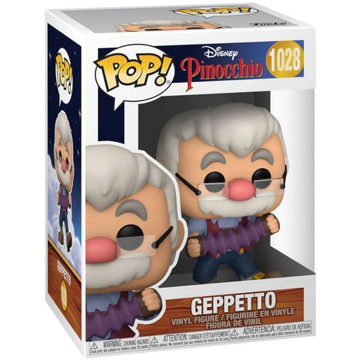 Figurina Funko Pop Pinocchio - Geppetto with Accordion - Red Goblin