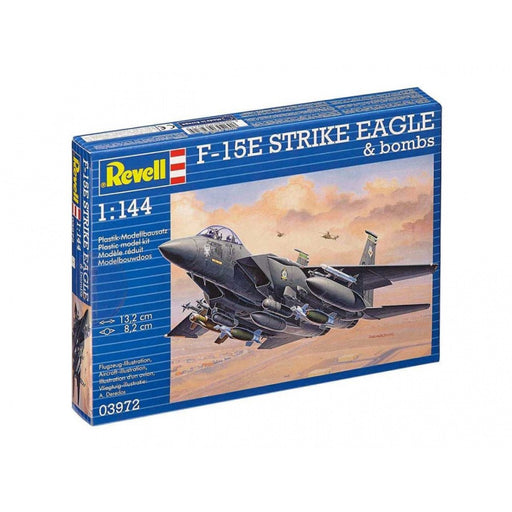 Set de Constructie Revell F-15E Strike Eagle & Bombs 1:144 - Red Goblin