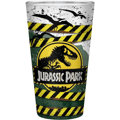 Pahar Mare 400 ml Jurassic Park - Danger High Voltage - Red Goblin