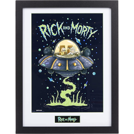 Poster cu Rama Rick and Morty - Ship - Red Goblin