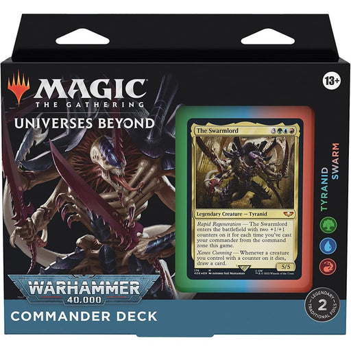 Magic The Gathering Universes Beyond Warhammer 40.000 Commander Deck - Tyranid Swarm - Red Goblin