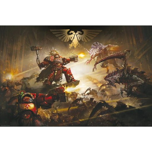 Poster Warhammer 40.000 - The Devastation of Baal (91.5x61) - Red Goblin