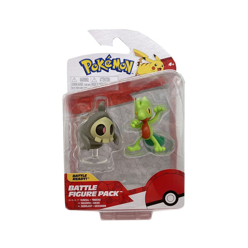 Set 2 Figurine Articulate Pokemon Treecko & Duskull - Red Goblin