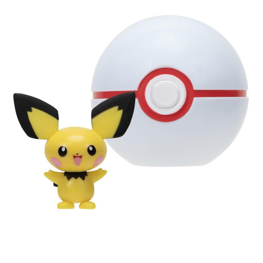 Figurina Clip 'N' Go Pokemon Pichu & Premier Ball - Red Goblin